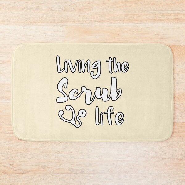 Item preview, Living the Scrub Life - Nurses and Medics Apparel designed and sold by LazyMillenial.