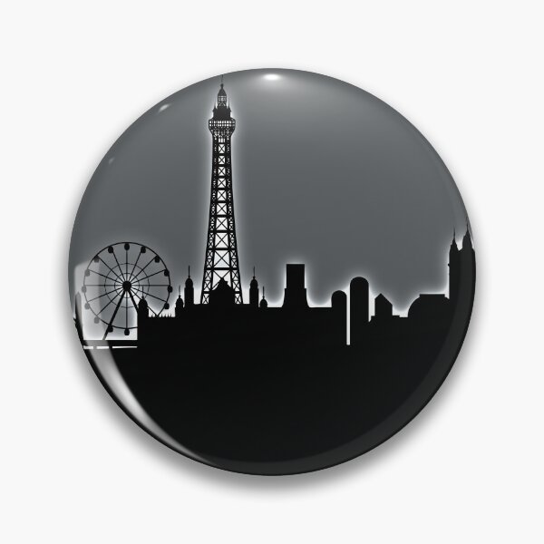 Item preview, Blackpool England Skyline designed and sold by ArtPrints.
