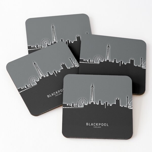 Item preview, Blackpool England Skyline designed and sold by ArtPrints.