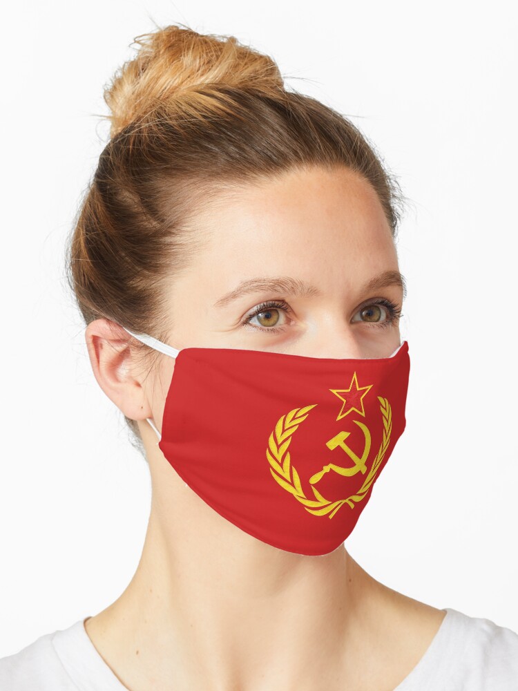 HAMMER AND SICKLE" Mask by Paparaw | Redbubble