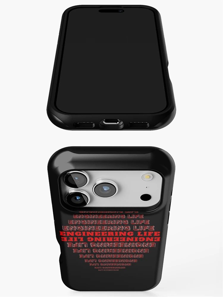 Thumbnail 3 of 4, iPhone Case, Engineering Life Merch Design designed and sold by EngineeringTees.