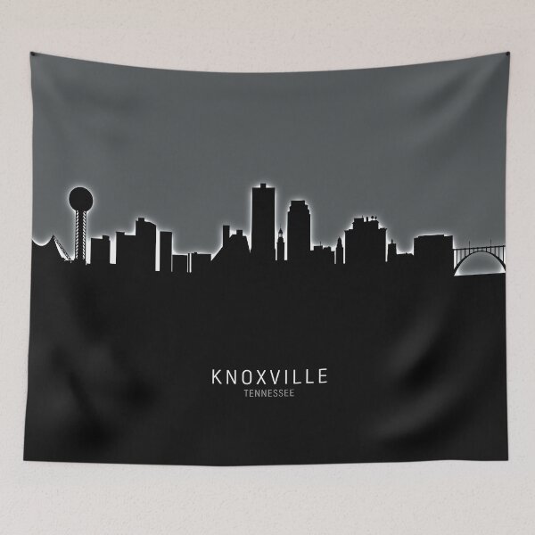 Item preview, Knoxville Tennessee Skyline designed and sold by ArtPrints.