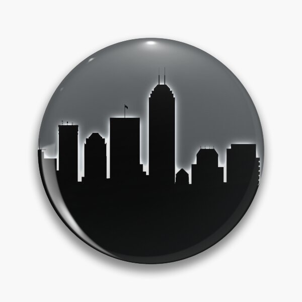Artikelvorschau, Indianapolis Indiana Skyline entworfen und verkauft von ArtPrints.