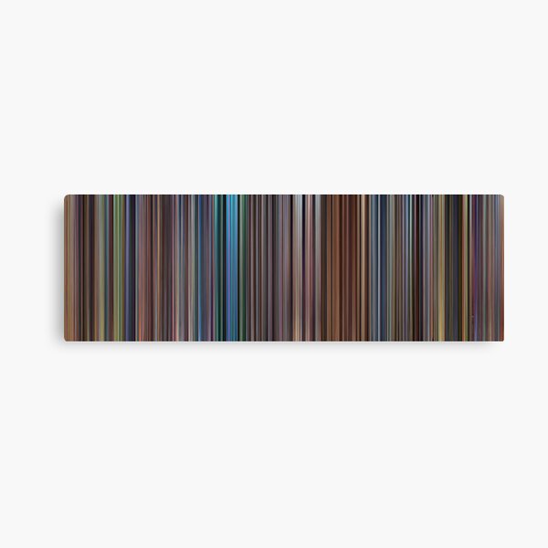 Moviebarcode: The Complete Pixar Feature Films (1995-2011) Canvas Print