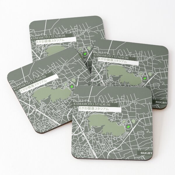 Item preview, Egao Kenko Stadium, Kumamoto stadium map by stadiamap designed and sold by stadiamap.
