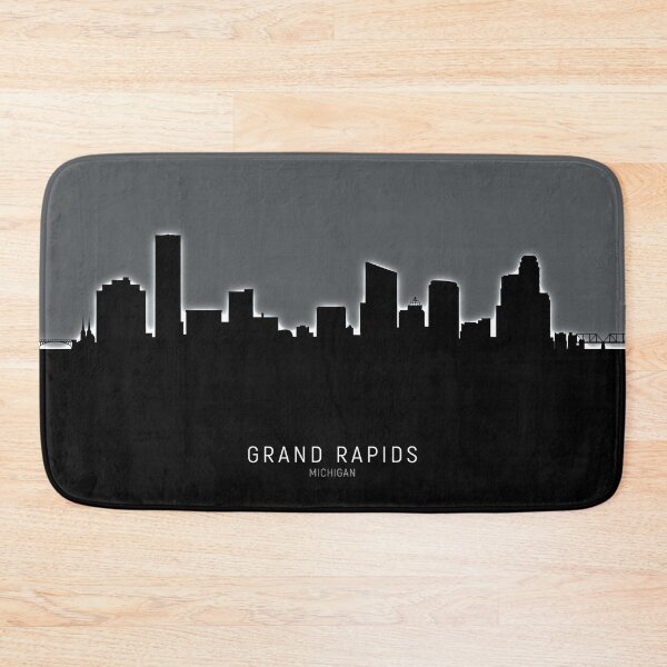 Item preview, Grand Rapids Michigan Skyline designed and sold by ArtPrints.
