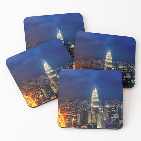 Aperçu de l'œuvre Skyline de Kuala Lumpur créée et vendue par troianifabrizio.