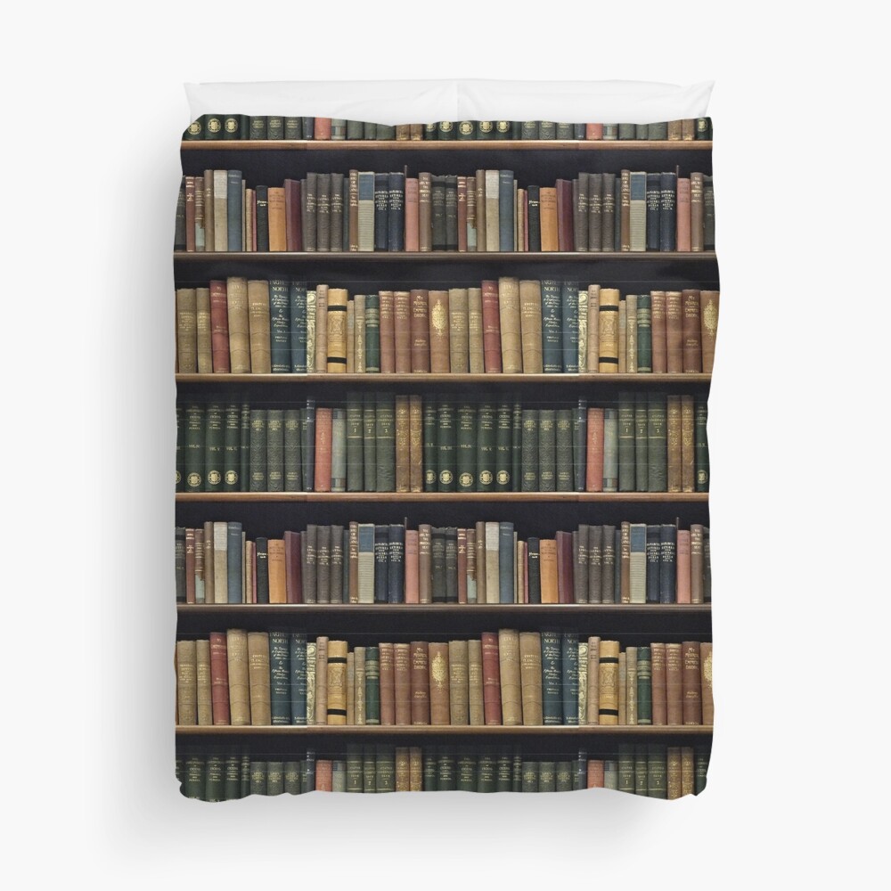 Endless Library (pattern) Duvet Cover