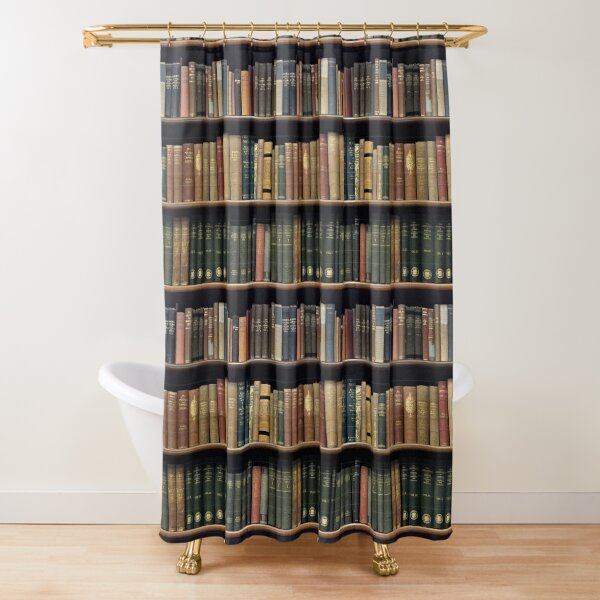 Endless Library (pattern) 4 Shower Curtain