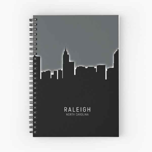 Item preview, Raleigh North Carolina Skyline designed and sold by ArtPrints.
