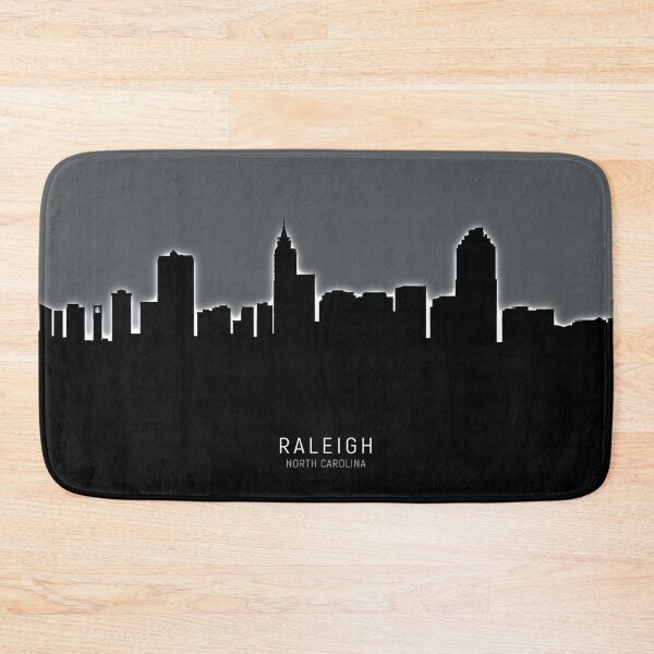 Item preview, Raleigh North Carolina Skyline designed and sold by ArtPrints.