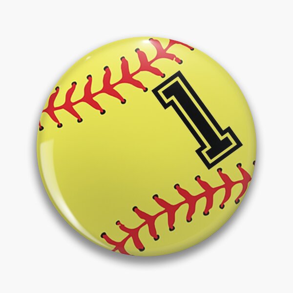 Item preview, Softball Player Jersey No 1 Back Number #1 Ball Sport Socks Gift designed and sold by theshirtinator.