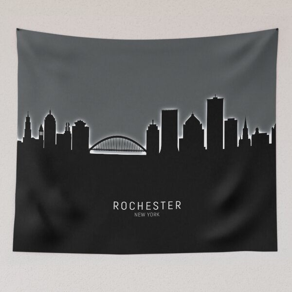 Item preview, Rochester New York Skyline designed and sold by ArtPrints.