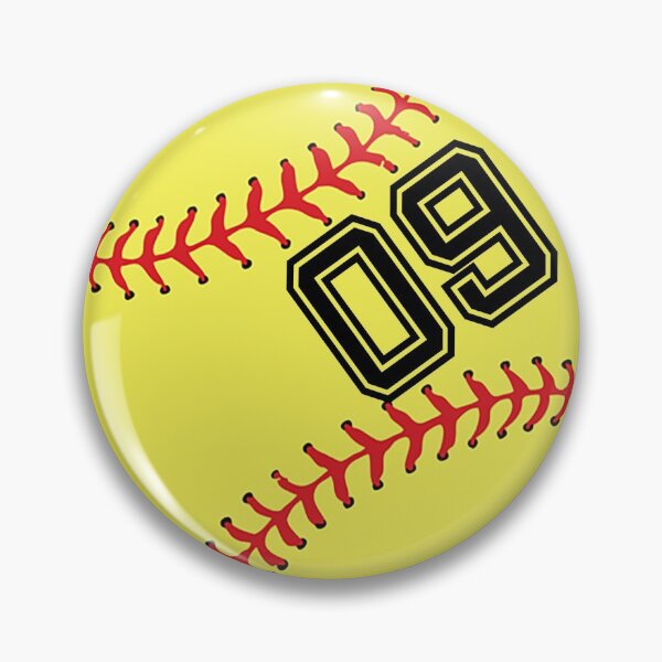 Item preview, Softball Player Jersey No 09 Back Number #09 Ball Sport Socks Gift designed and sold by theshirtinator.