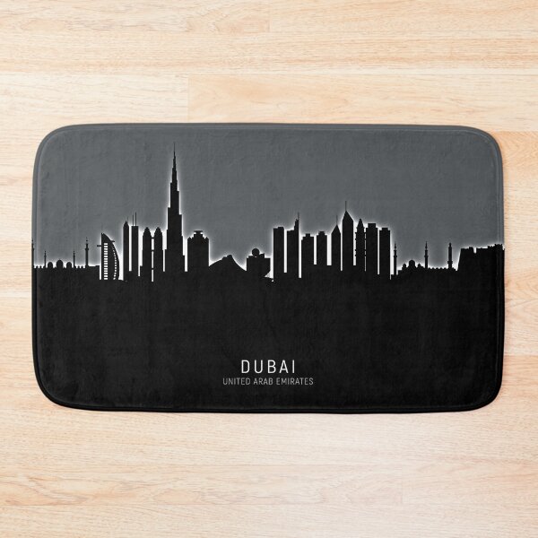 Aperçu de l'œuvre Dubai Skyline créée et vendue par ArtPrints.
