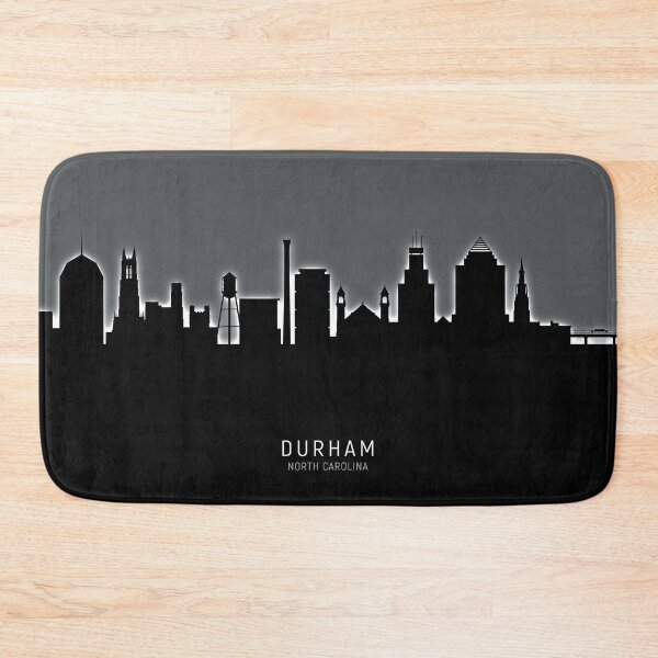 Item preview, Durham North Carolina Skyline designed and sold by ArtPrints.