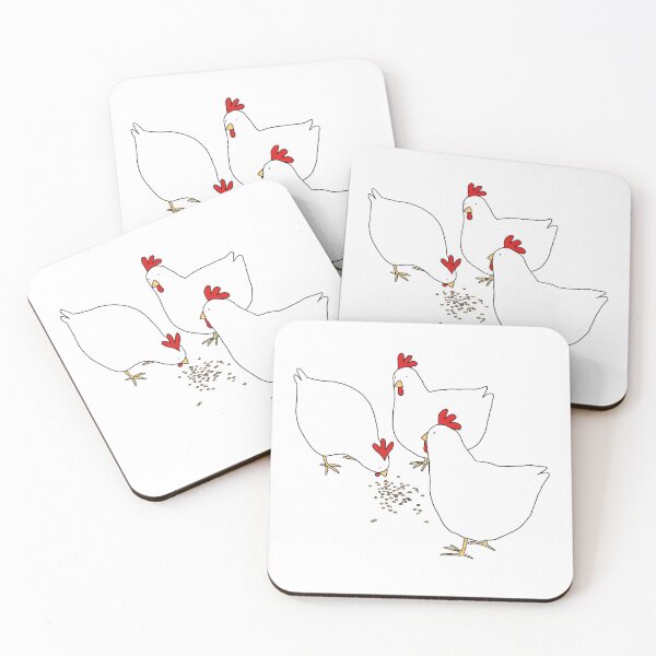 Item preview, Feeding Chickens designed and sold by hotsaucechicken.