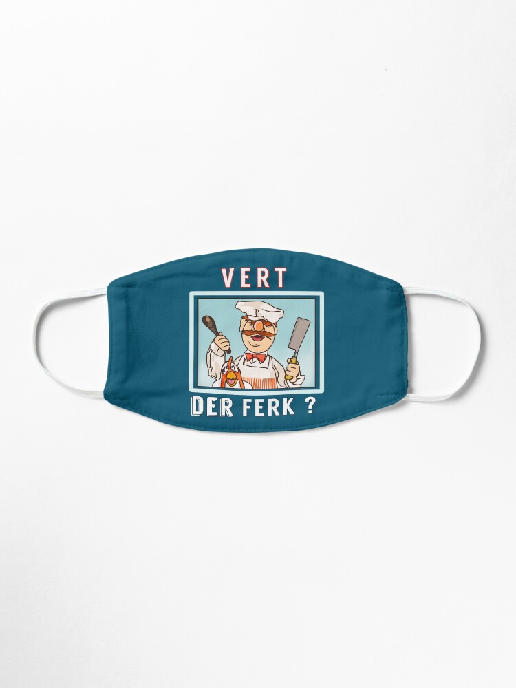 Alternate view of Vert der ferk ? Swedish Chef Mask