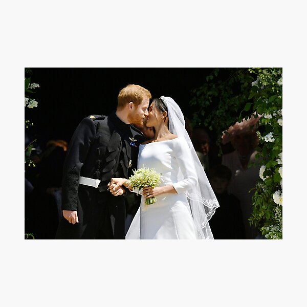 Wedding of Prince Harry and Meghan Markle Photographic Print