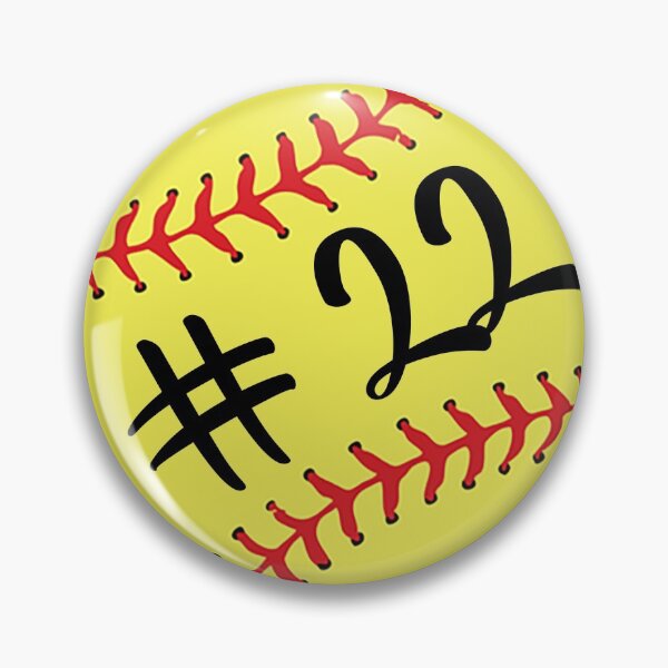 Item preview, Softball Player Back No Number 22 #22 Ball Sport Jersey Gift designed and sold by theshirtinator.