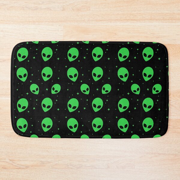 Item preview, Green Alien and Stars pattern designed and sold by lipemo.