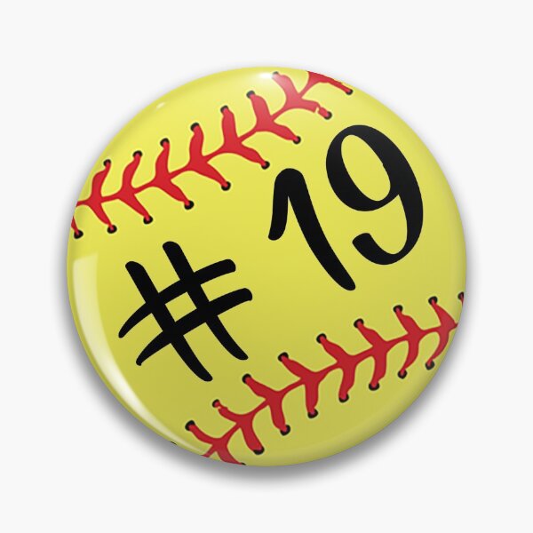 Item preview, Softball Player Back No Number 19 #19 Ball Sport Jersey Gift designed and sold by theshirtinator.