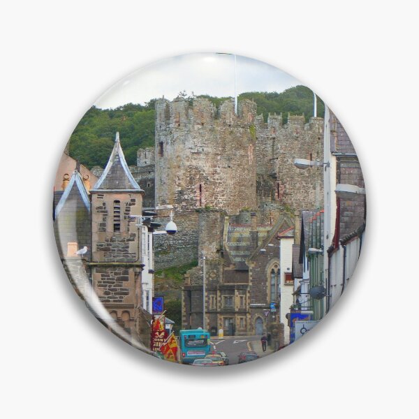 Item preview, Conwy street and castle, Wales designed and sold by FranWest.
