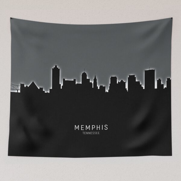 Item preview, Memphis Tennessee Skyline designed and sold by ArtPrints.