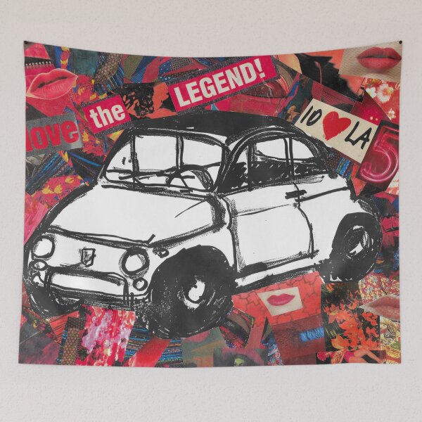 Item preview, Fiat 500 - collage 1 designed and sold by walterfest.