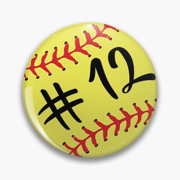 Item preview, Softball Player Back No Number 12 #12 Ball Sport Jersey Gift designed and sold by theshirtinator.