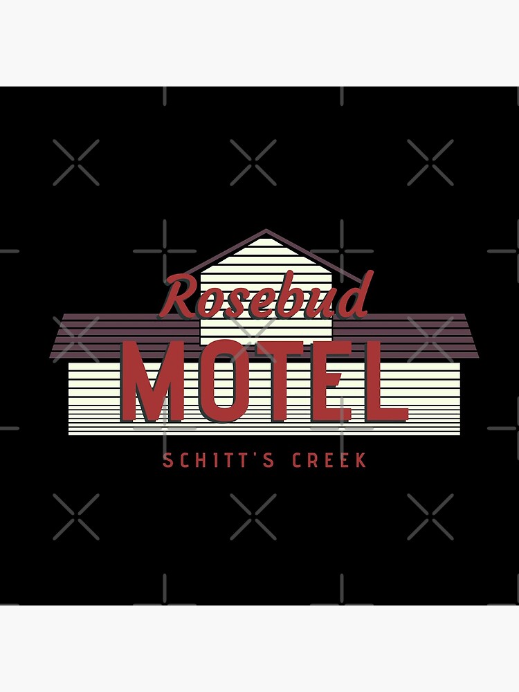 "Rosebud Motel" Coasters (Set of 4) for Sale by splode Redbubble