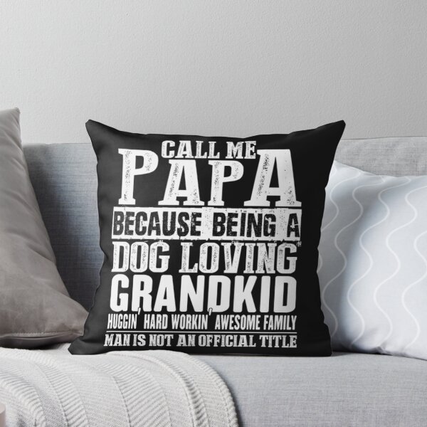 Item preview, Papa loving dog grandkid designed and sold by Clavitaps.