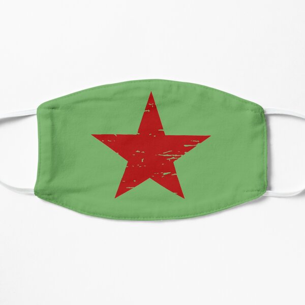 THE RED STAR Flat Mask