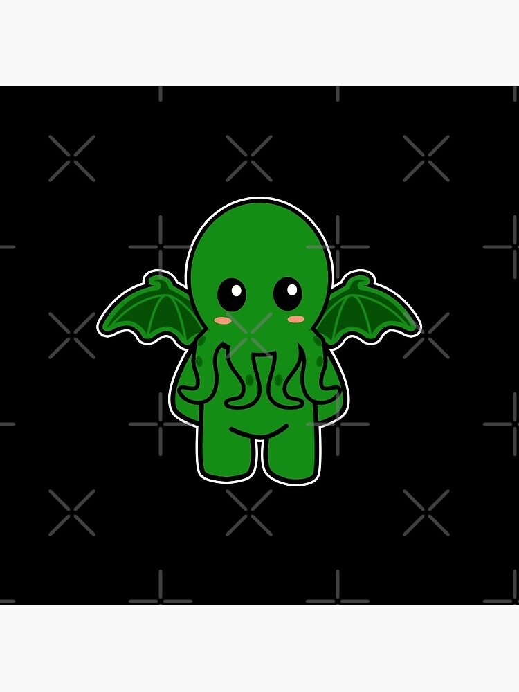 Cute Cthulhu Pin for Sale by Luna-May