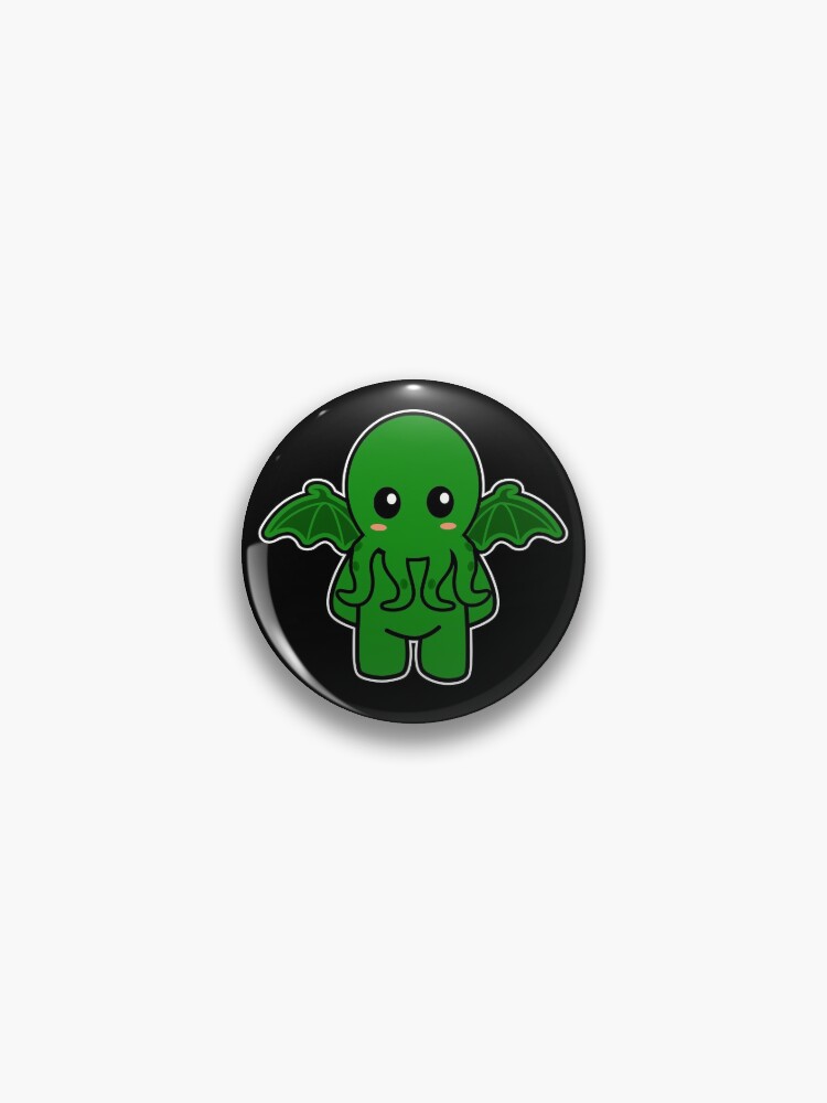 Cute Cthulhu Pin for Sale by Luna-May