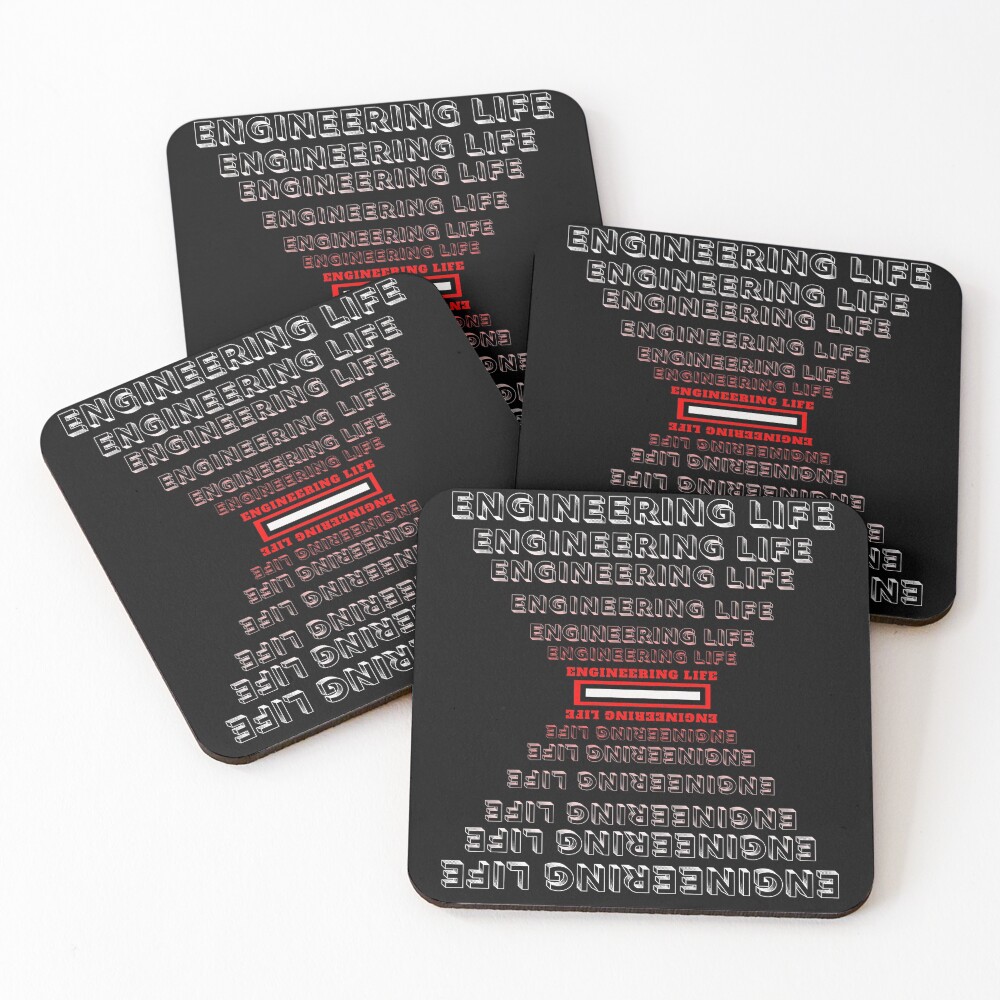 Item preview, Coasters (Set of 4) designed and sold by EngineeringTees.