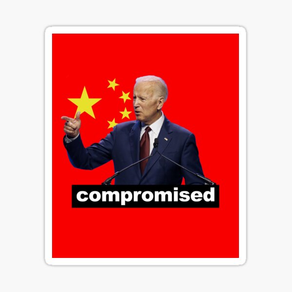 BIDEN Compromised - Vote Trump 2020 Sticker