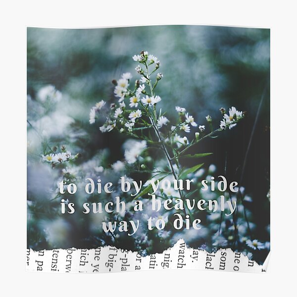 to die by your side Poster