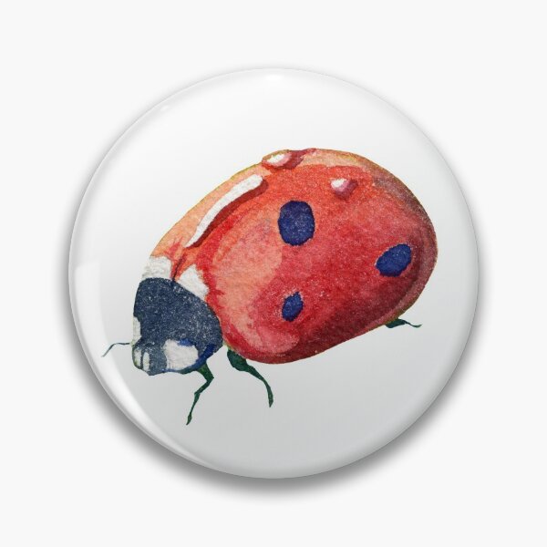 Item preview, Cute watercolor ladybug designed and sold by NataBold.