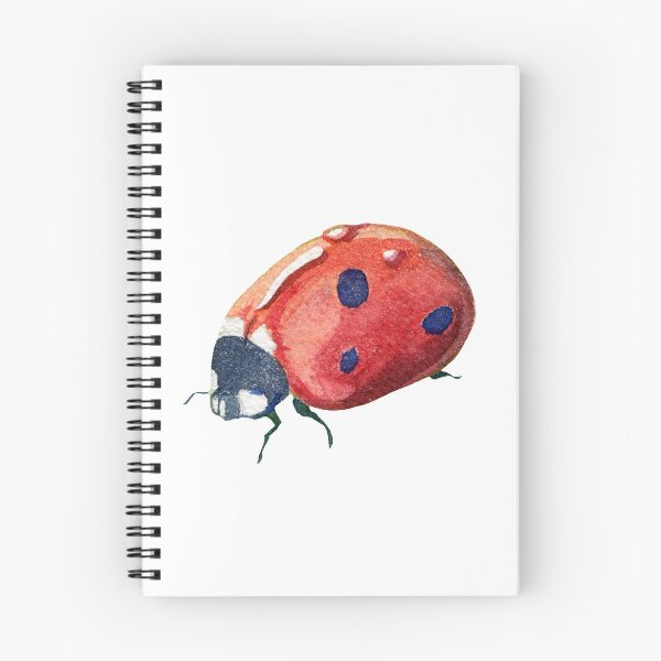 Item preview, Cute watercolor ladybug designed and sold by NataBold.