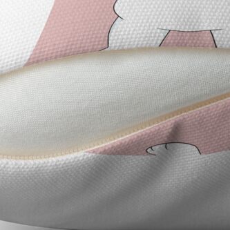 Alternate view of We Bare Bears - Ice Bear Throw Pillow