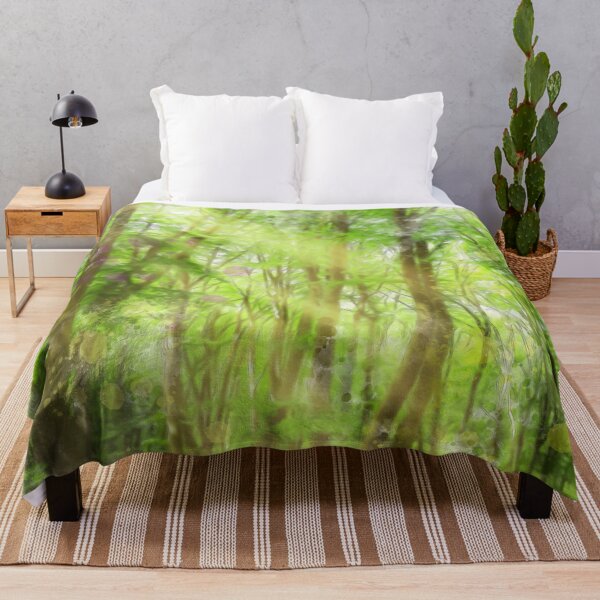 Item preview, Spring Green Forrest Watercolor Light designed and sold by miraminerva09.
