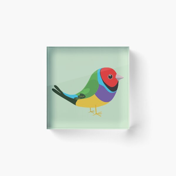 Item preview, Cute gouldian finch designed and sold by Bwiselizzy.