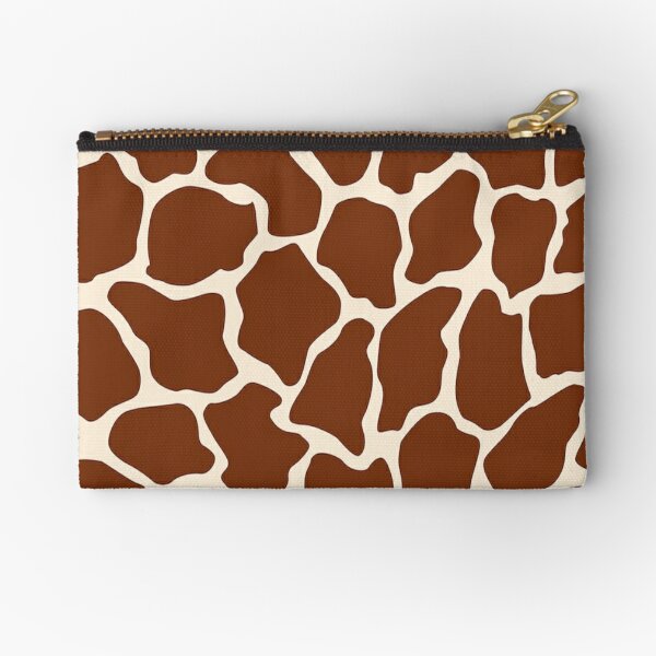 Giraffe Animal Print Africa And Safari Style  Zipper Pouch