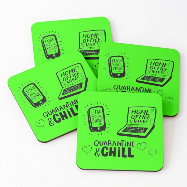 Item preview, Quarantine Chill Home Office Vibes designed and sold by LADYGOODMOOD.