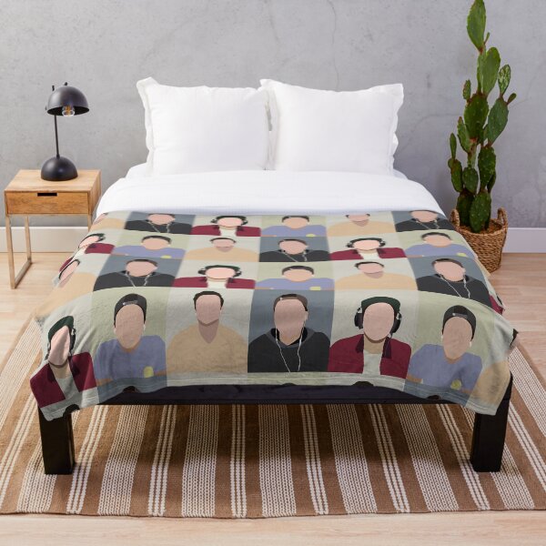 Big Time Rush Throw Blankets Redbubble