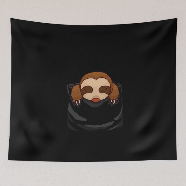 Item preview, Pocket sloth - sloth in your pocket designed and sold by HighFives555.