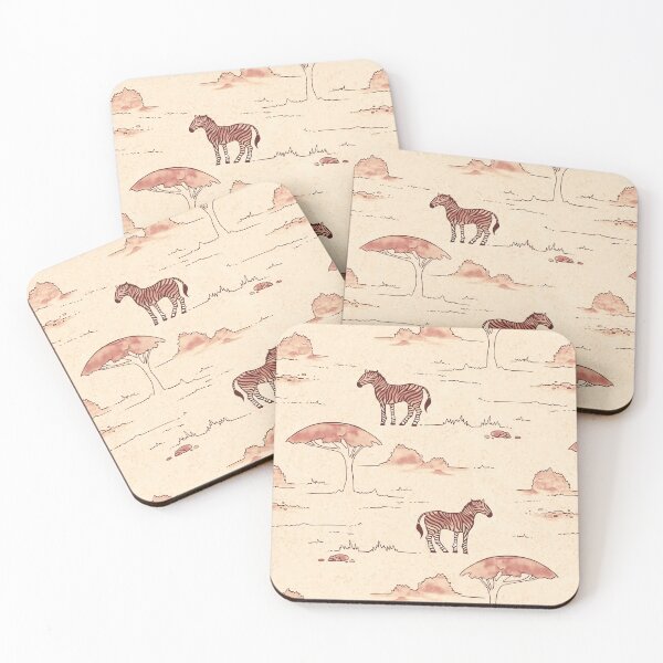 Item preview, Apricot Zebra Safari designed and sold by Olooriel.