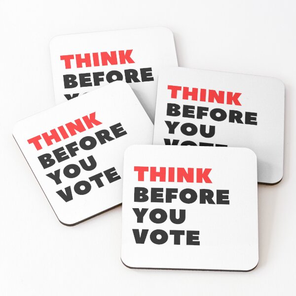 Item preview, Think Before You Vote designed and sold by DWeyers.