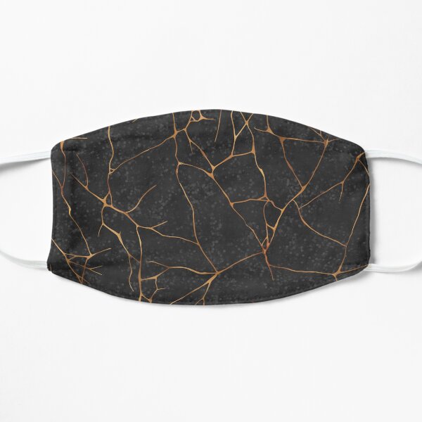 Kintsugi Black Flat Mask